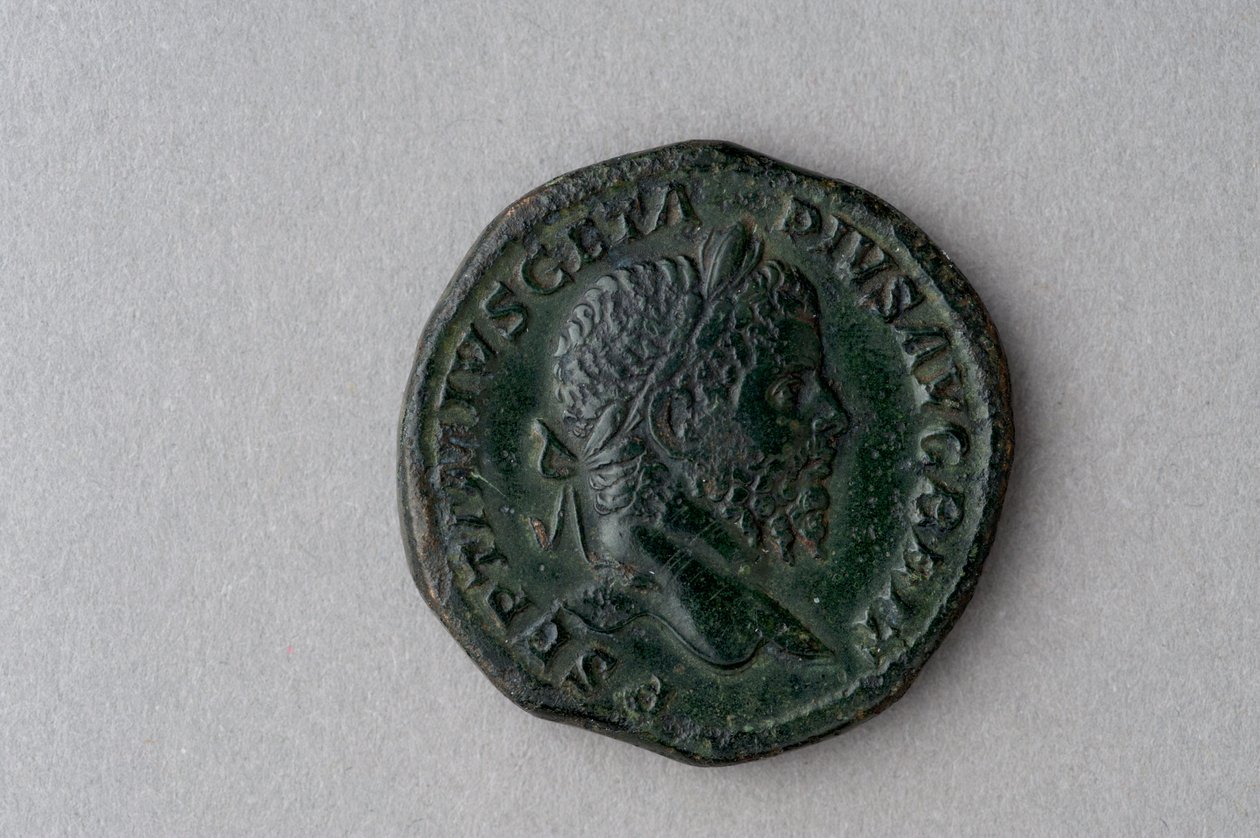 Gétův sestercius (bronz) od Roman
