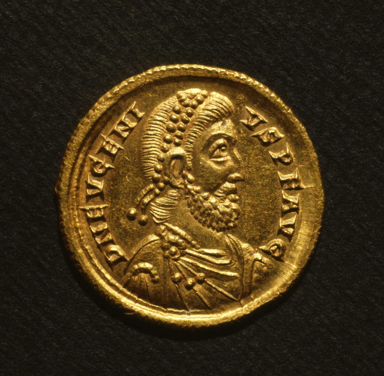 Solidus z Eugenia, 392-94 (zlato) od Roman