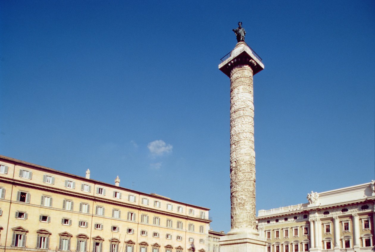 Sloup Marca Aurelia, Roman od Roman