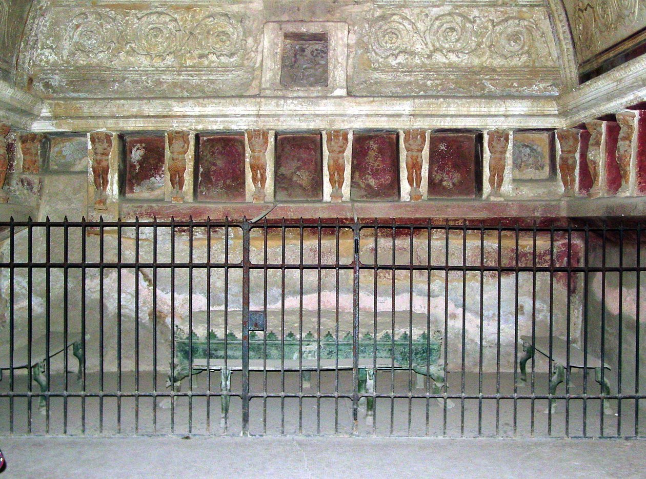 Tepidárium ve Forum thermae od Roman