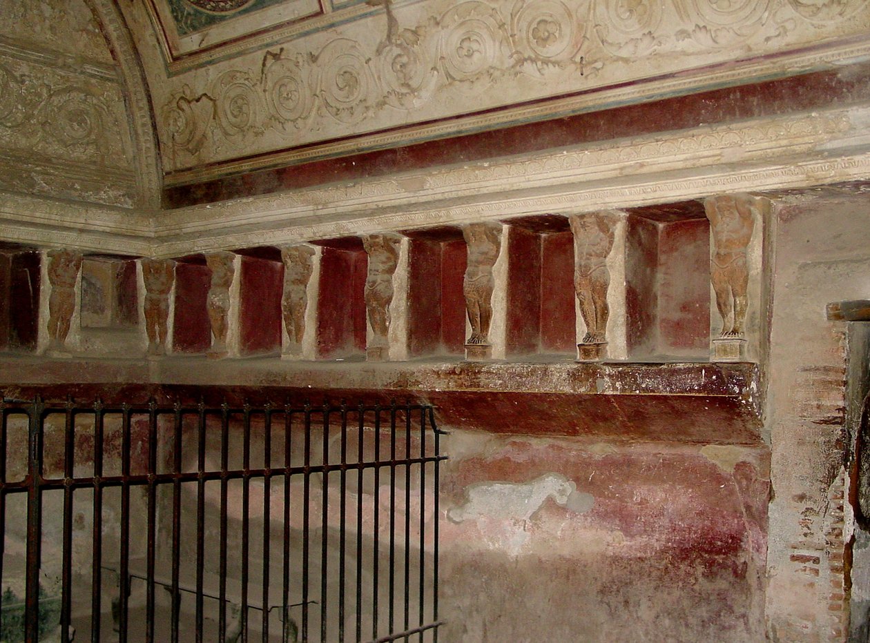 Tepidárium ve Forum thermae od Roman