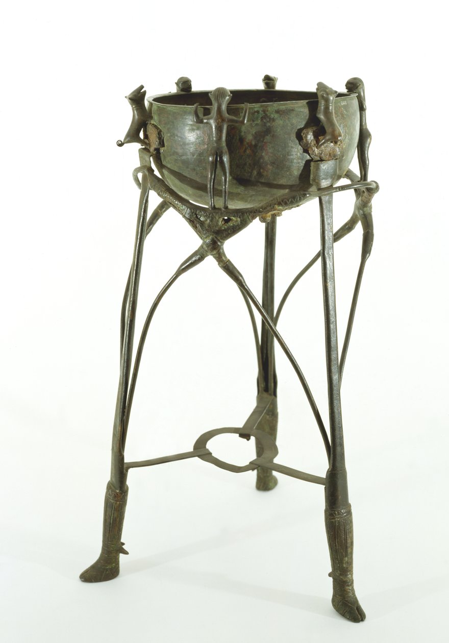 Trojnožka z hrobky Bernardiniho da Palestrina (bronz) od Roman