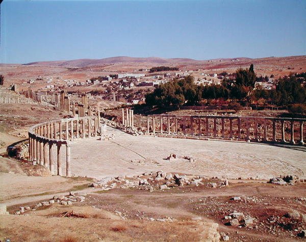 Pohled na fórum (Agora) od Roman