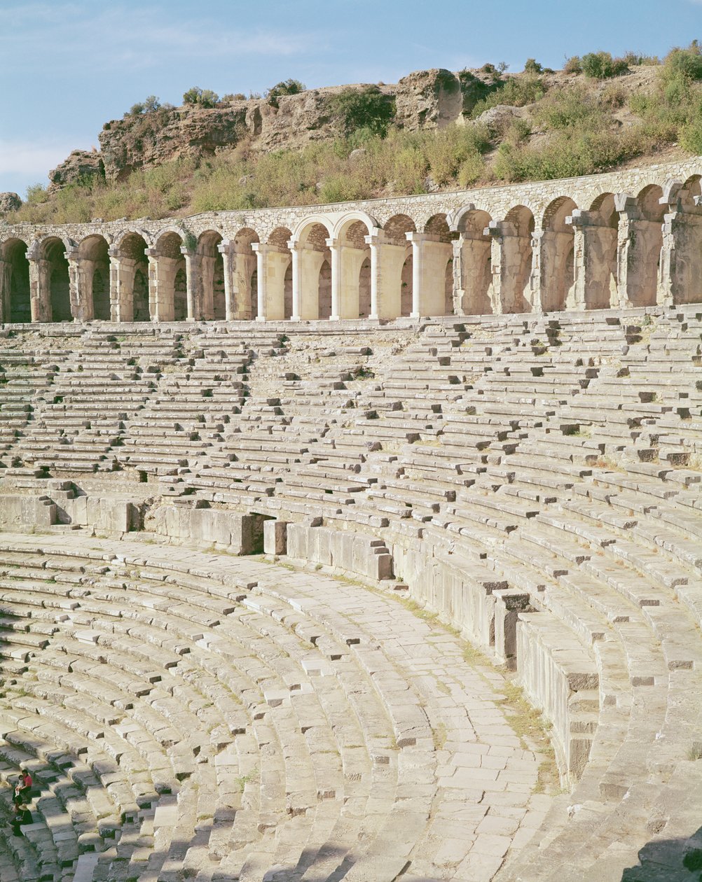 Pohled na amfiteátr od Roman