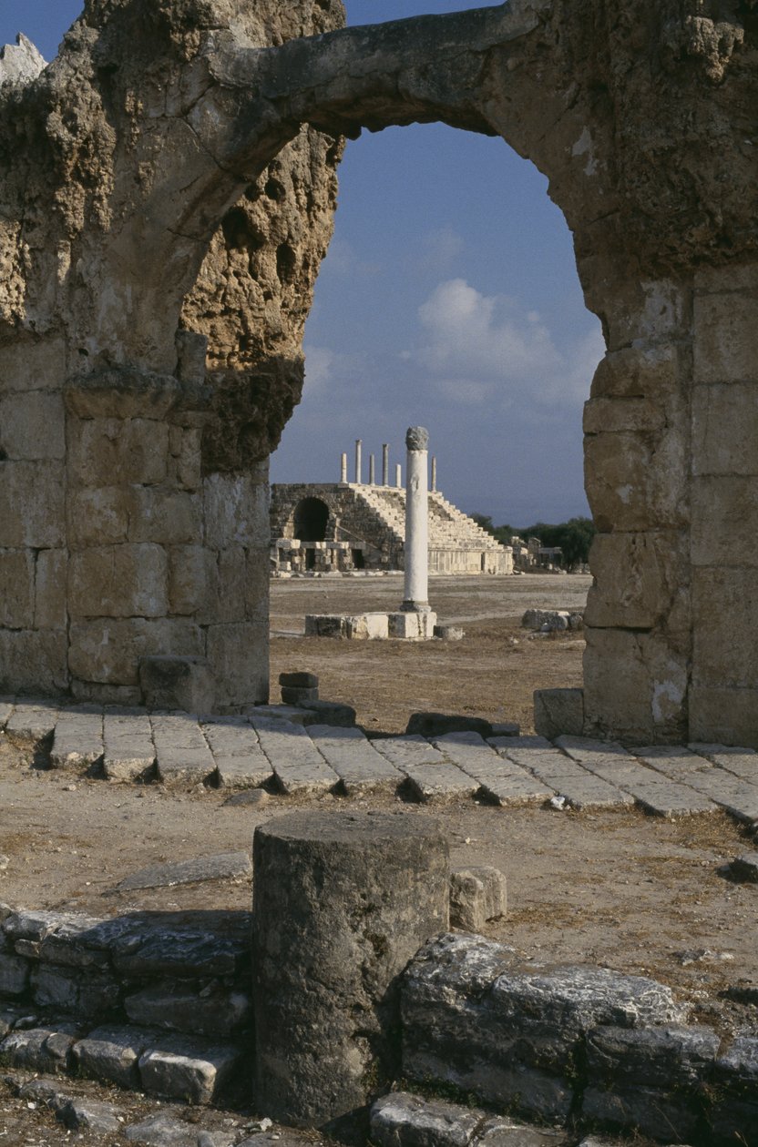 Pohled na akvadukt a hipodrom od Roman