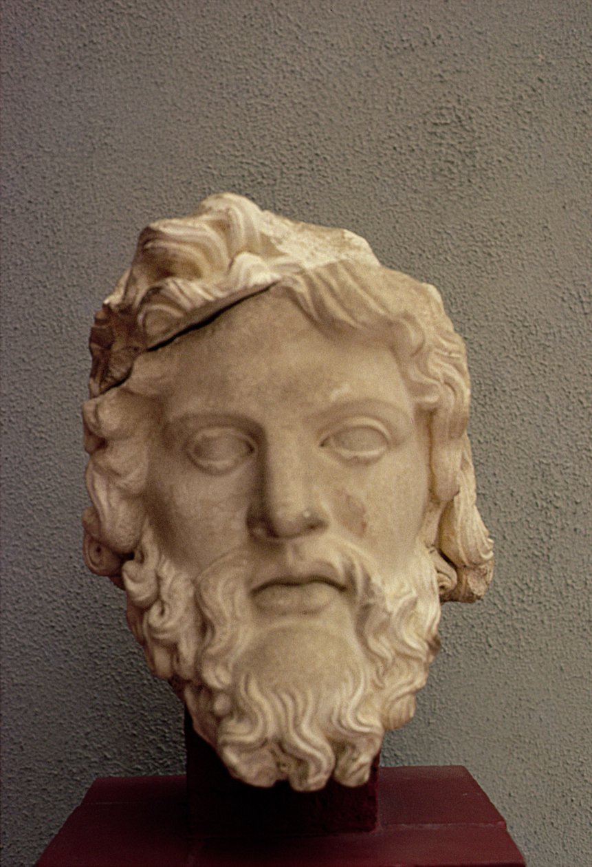 Zeus, 69-96 n. l. (mramor) od Roman