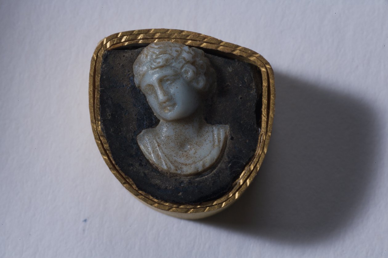 Římské portréty ženského poprsí (sklo) od Roman Imperial Period
