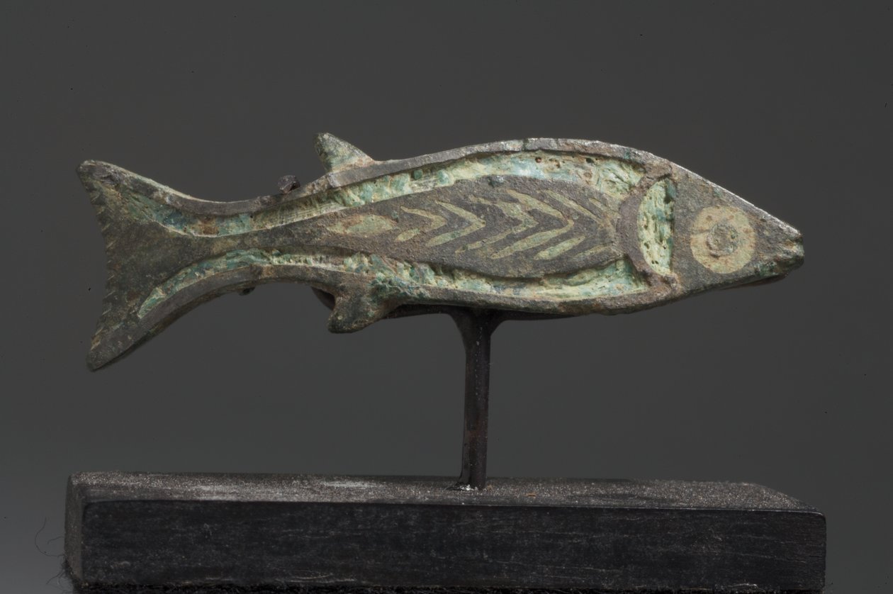 Římsko-britská fibula ryby (bronz) od Roman Imperial Period