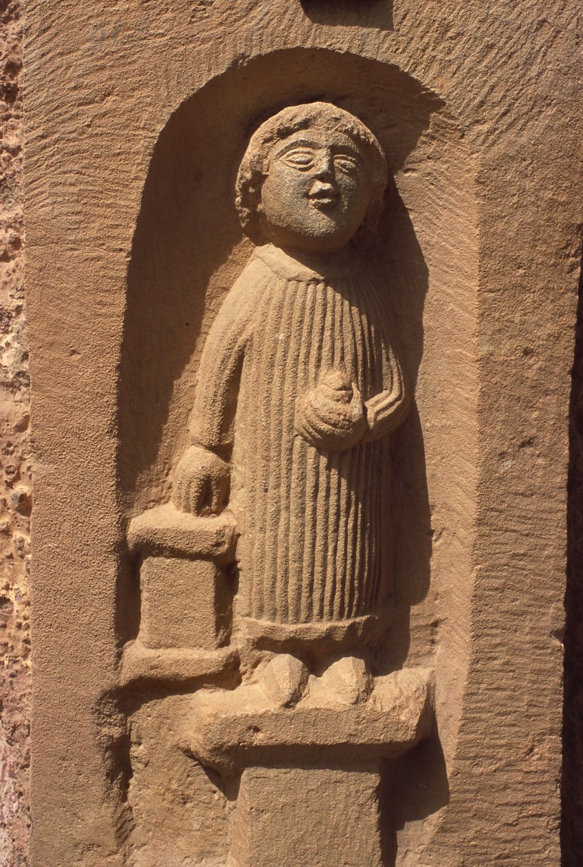 Stéla s lidskou postavou od Roman Imperial Period
