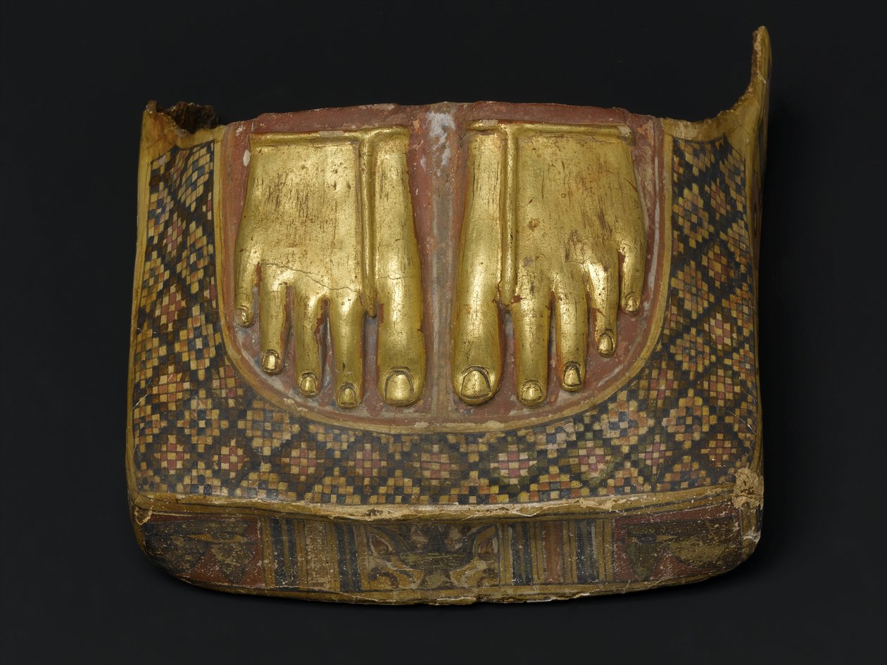 Kufr mumie (pozlacená a malovaná kartonáž) od Roman Period Egyptian