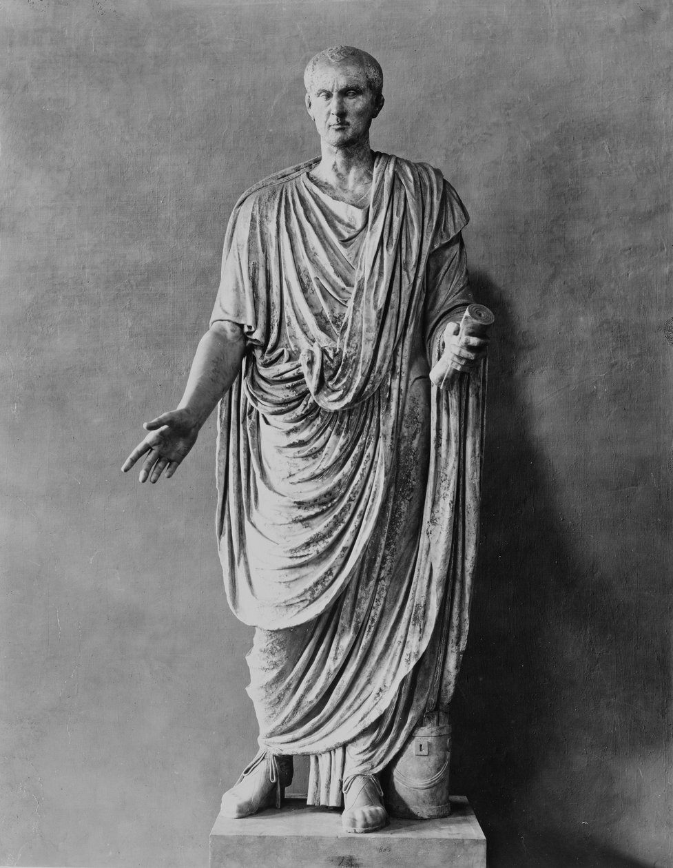 Cato starší (234-149 př. n. l.) v tóze od Roman Roman