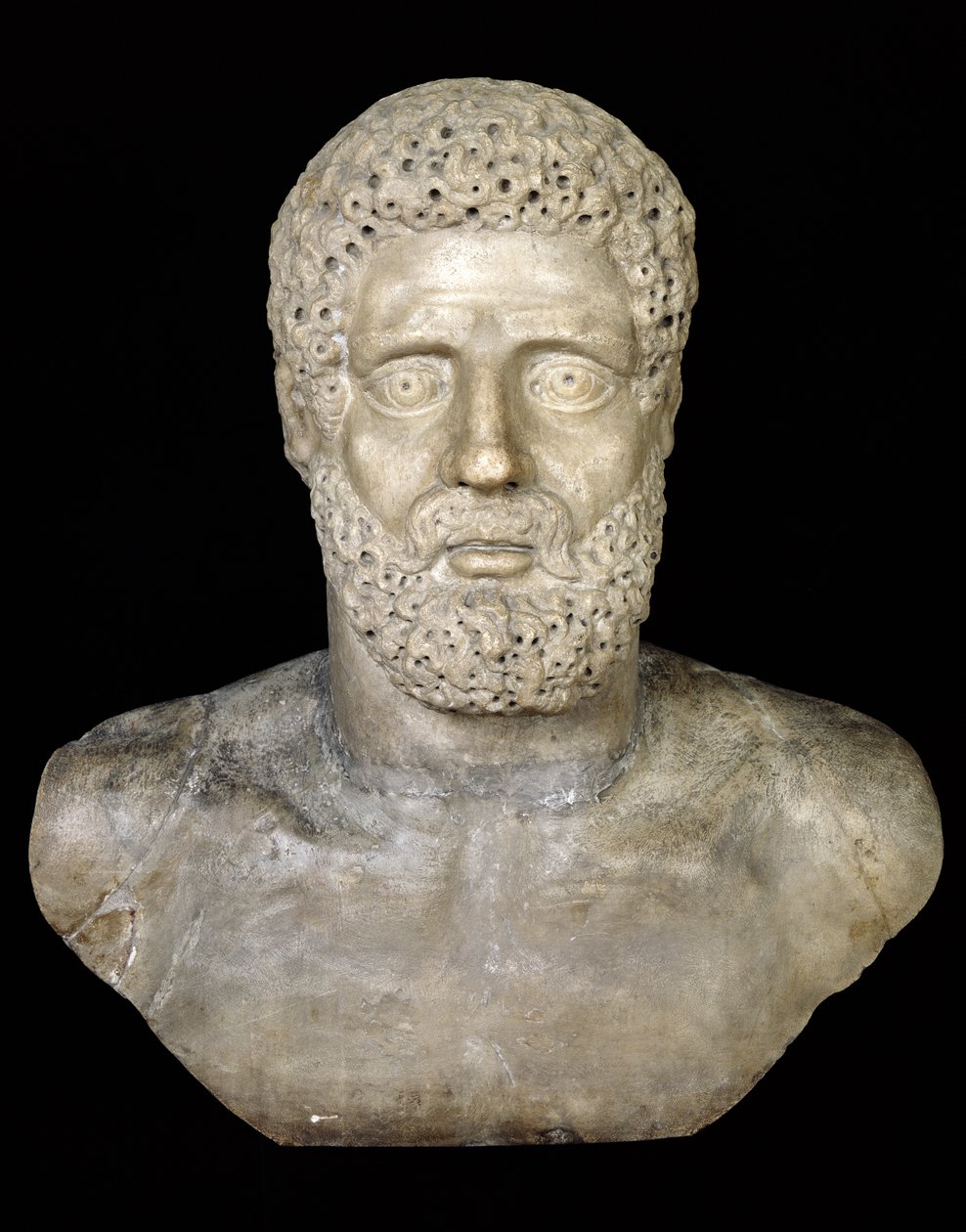 Herkulova busta (mramor) od Roman