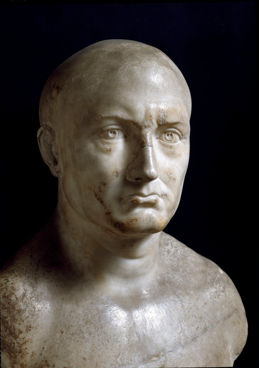 Busta Scipia Afričana (mramorová socha) od Roman