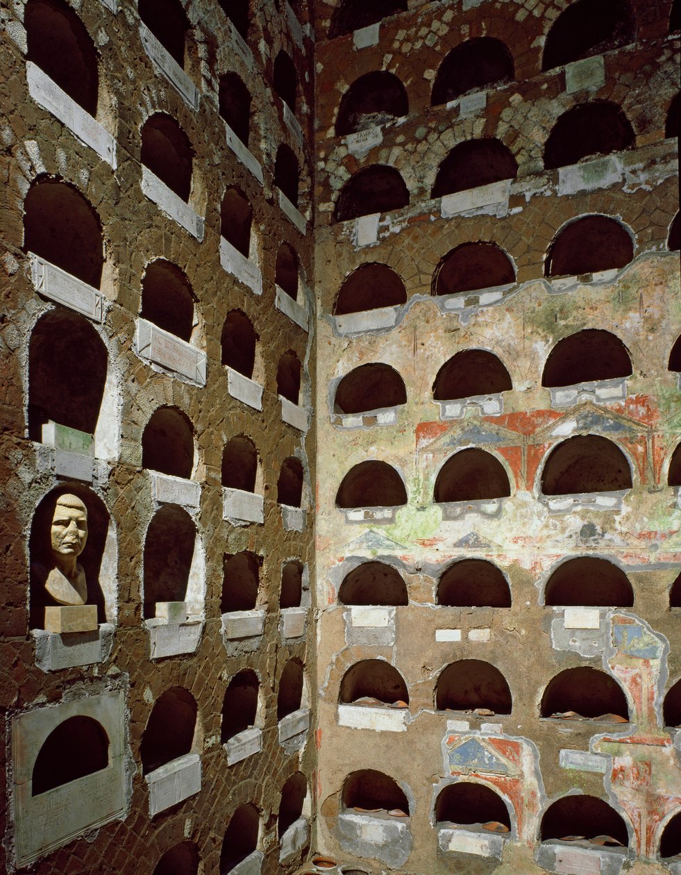 Kolumbárium Vigna Codini, začátek 1. století (fotografie) od Roman