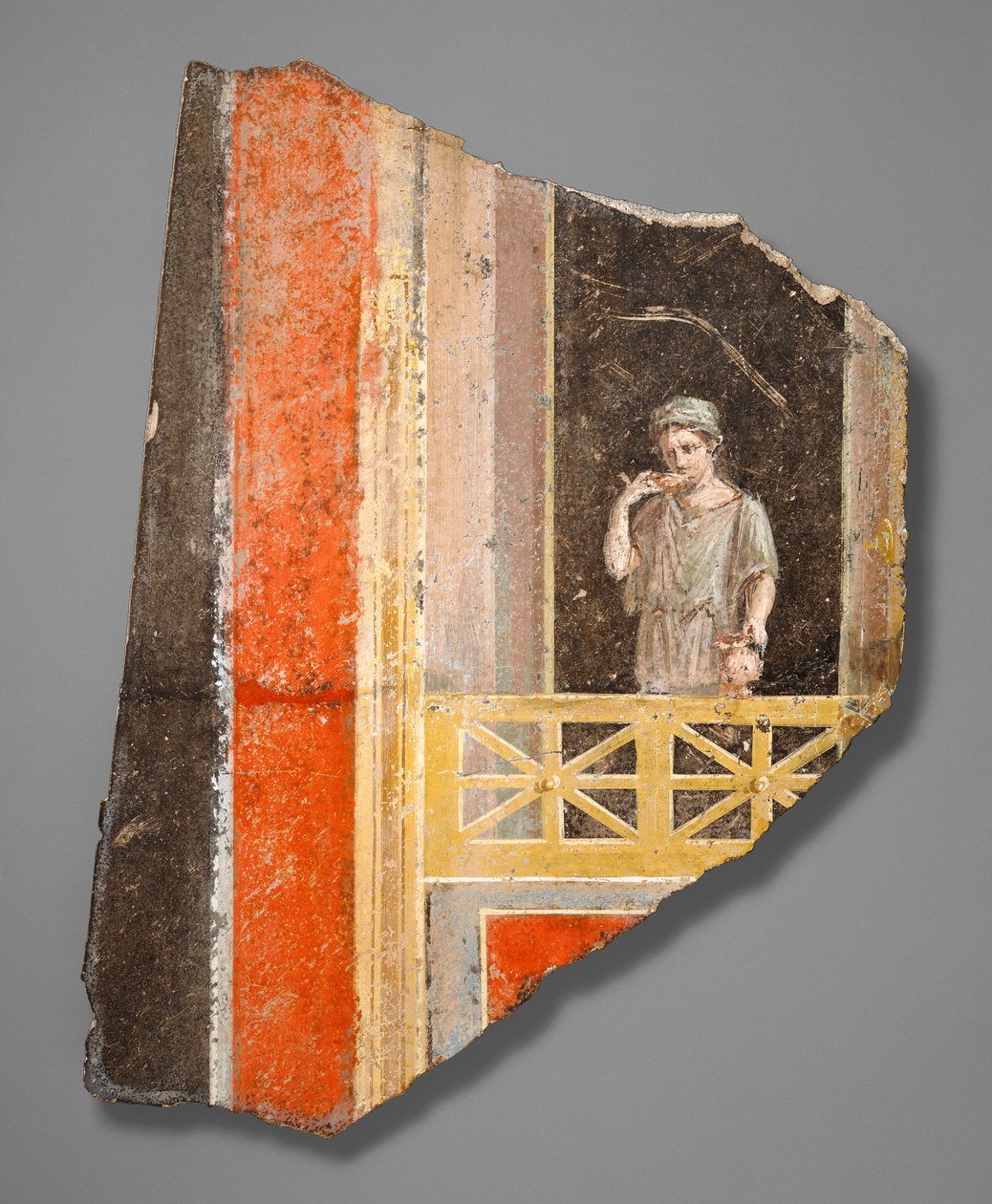 Fragment ženy na balkóně od Roman