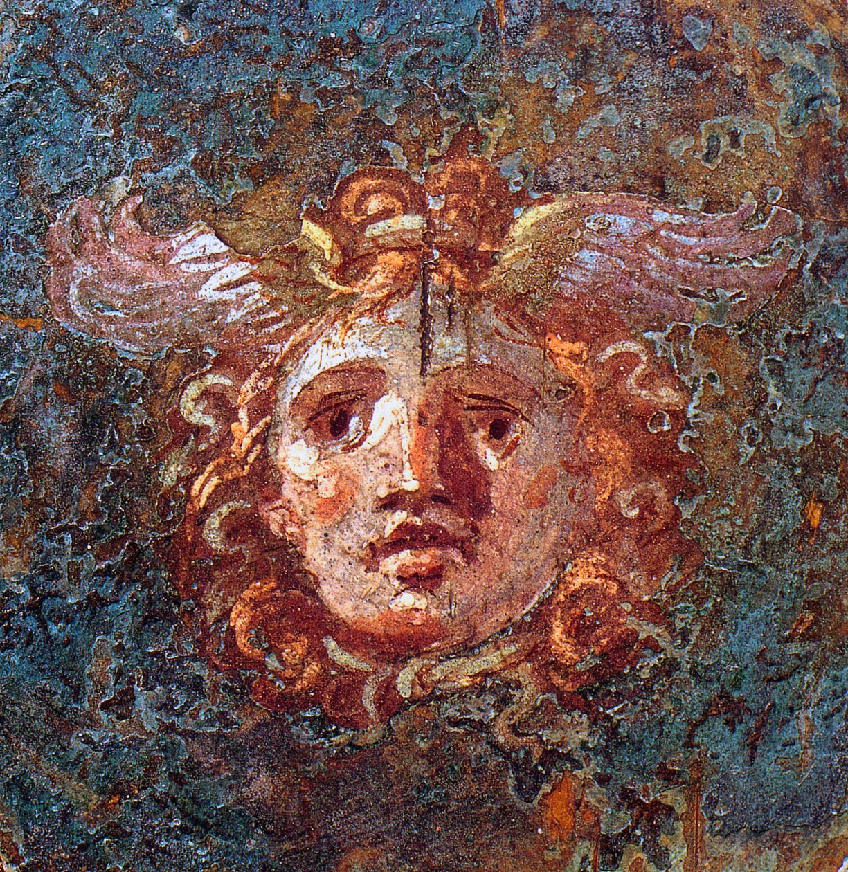 Gorgona nebo Gorgo - detail fresky od Pompei Casa dei Vettii 1. století našeho letopočtu. od Roman