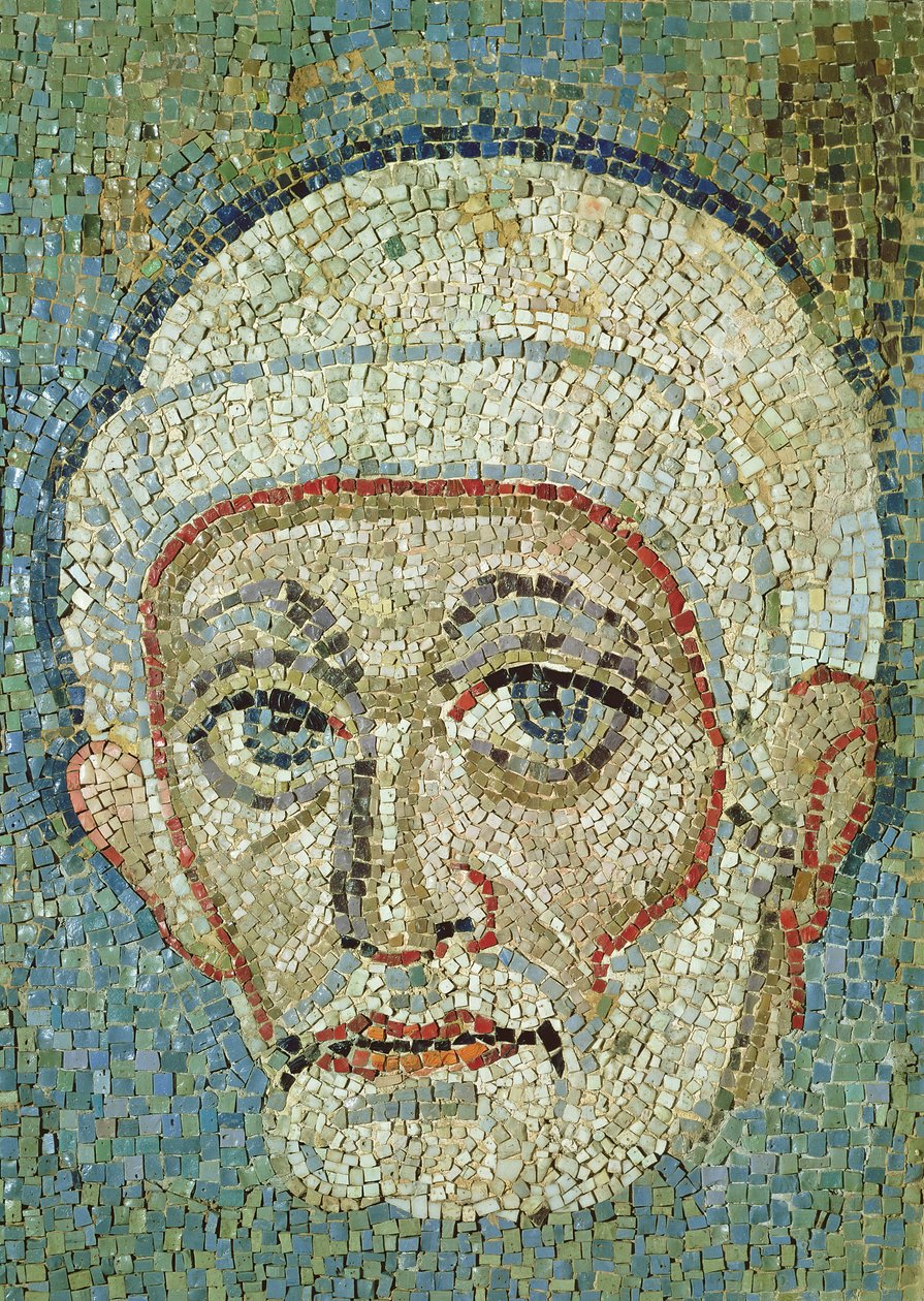Hlava (mozaika) od Roman