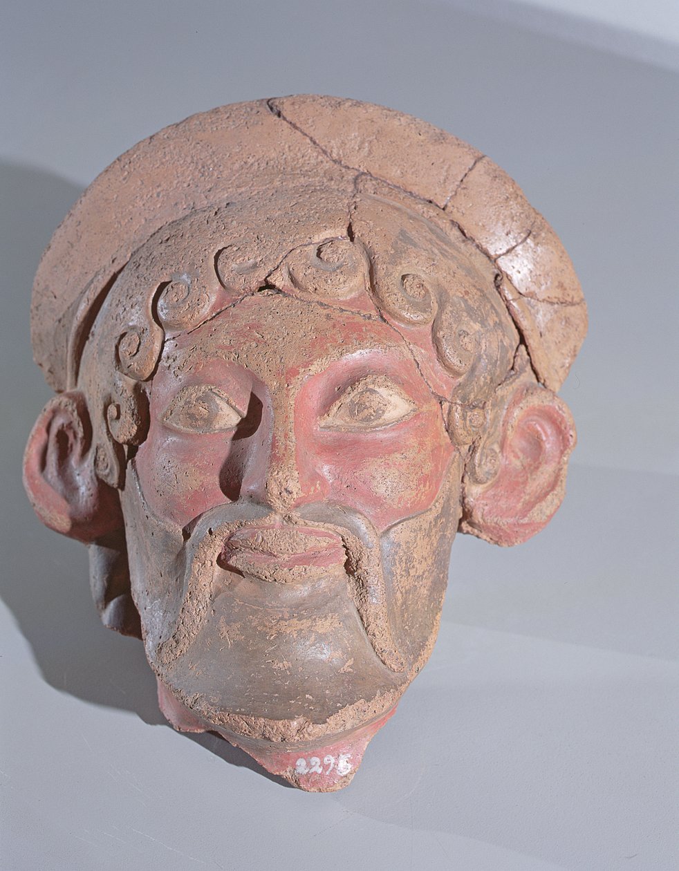 Hlava Zeuse (terakota) od Roman