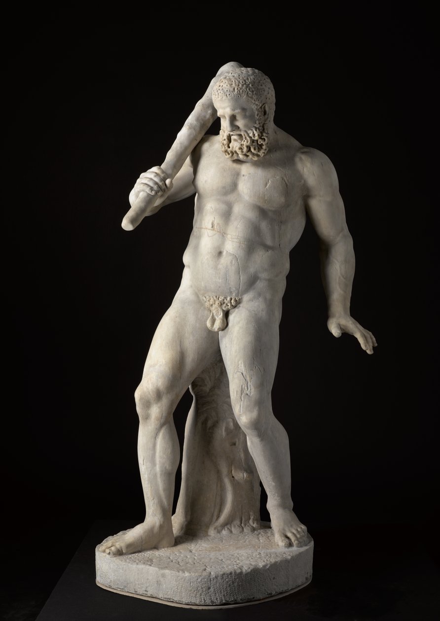 Herakles, 2. století (mramor) od Roman