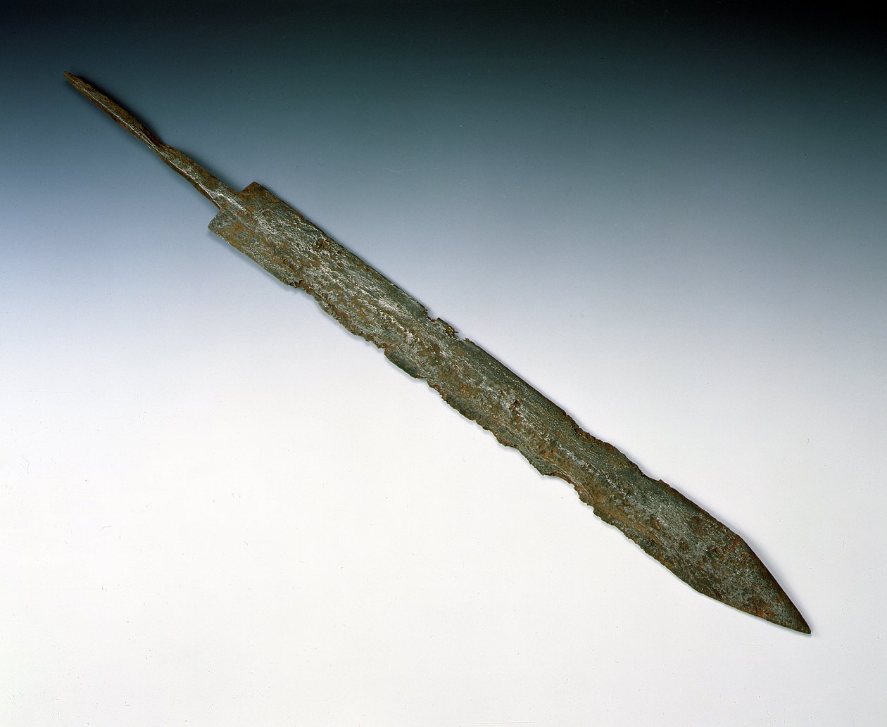 Legionářský meč gladius, z římského naleziště v Newstead, Melrose, AD 80-100 (bronz) od Roman