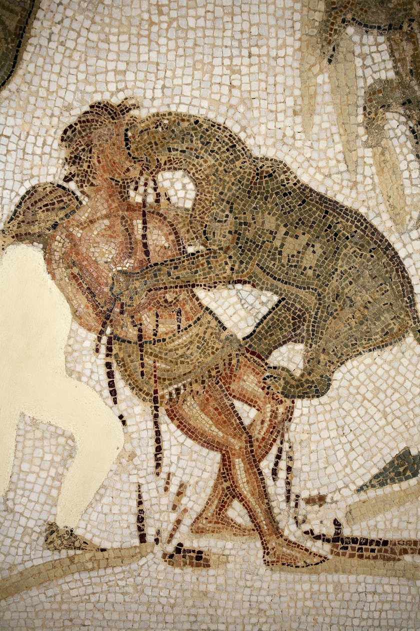 Mozaika znázorňující mučení odsouzeného (mozaika) od Roman