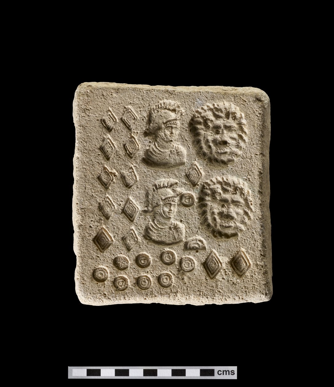 Forma na výrobu aplikovaných figurek, Severní Afrika (sádra) od Roman