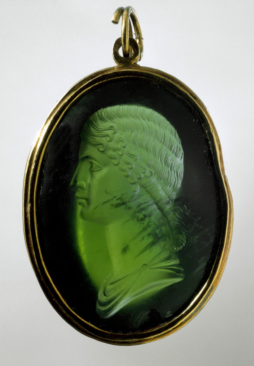 Římské umění: „Agrippina mladší (15-59 n. l.) (Agrippina minor), dcera generála Germanica zavražděného Neronem. Přišel. Řím, Musei Capitolini od Roman