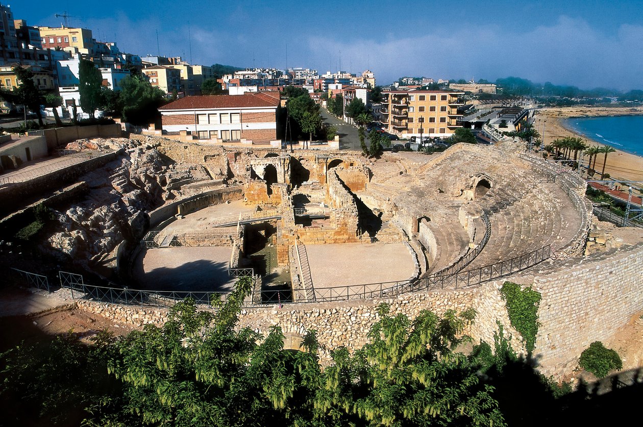 Římský amfiteátr, Tarragona, Katalánsko, Španělsko od Roman