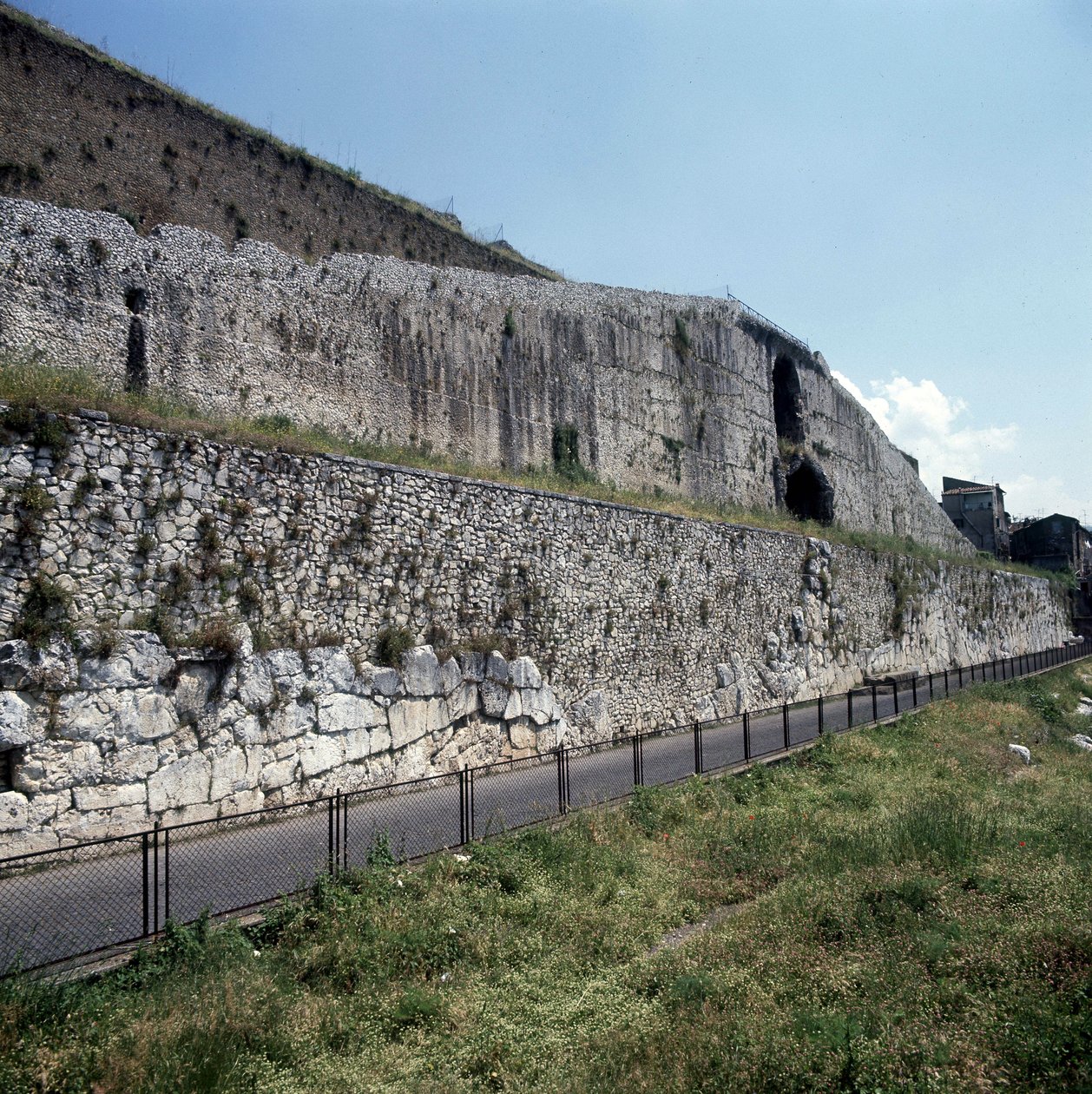 Svatyně štěstí v Palestrině, Lazio. od Roman