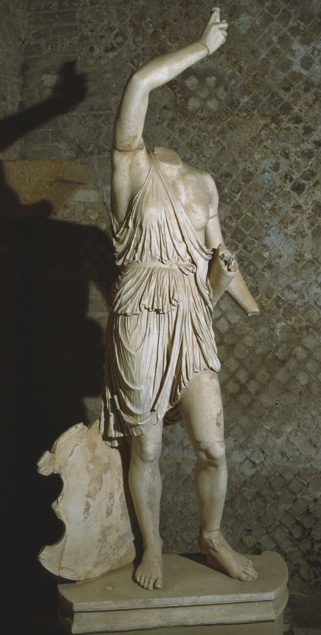 Socha Amazonky, římská kopie originálu od Phidias (mramor) od Roman