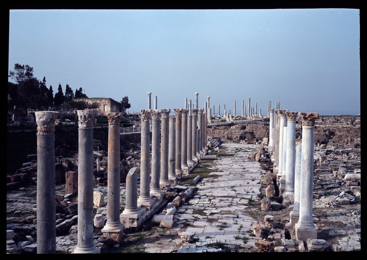 Pohled na archeologické naleziště, 2.-4. stol od Roman