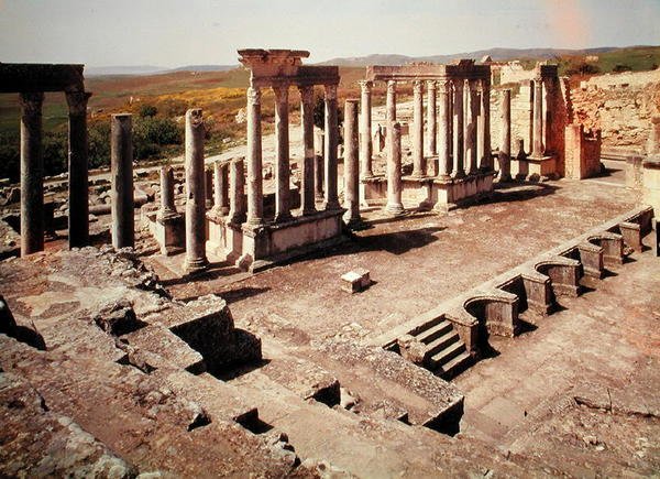 Pohled na jeviště divadla, 168-169 našeho letopočtu od Roman
