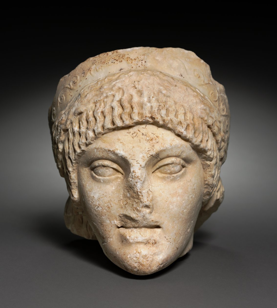Hlava mladé ženy, 25-1 př.nl od Roman Imperial Period