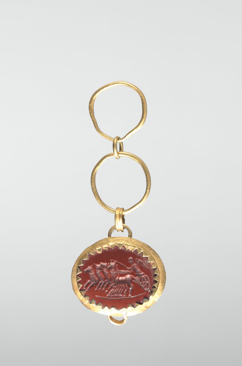 Hlubotisk s vítězstvím ve voze od Roman Imperial Period