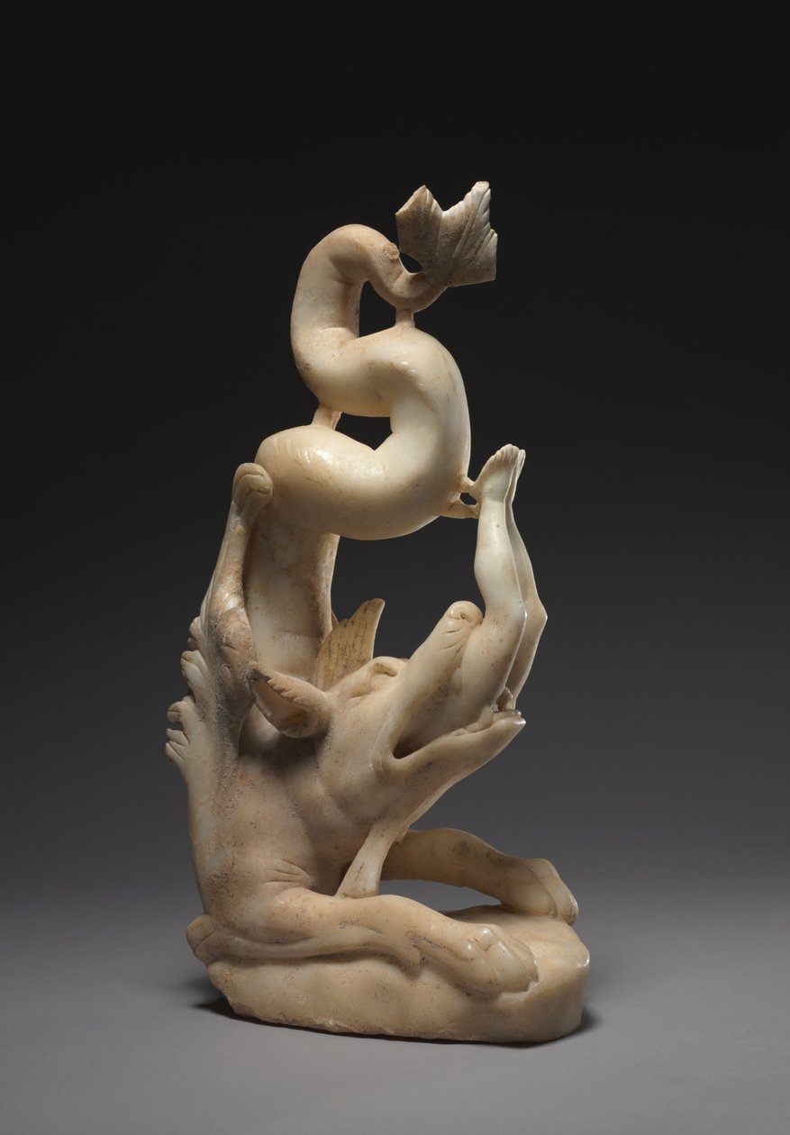 Jonah Swallowed, 280-290 (mramor) od Roman Imperial Period