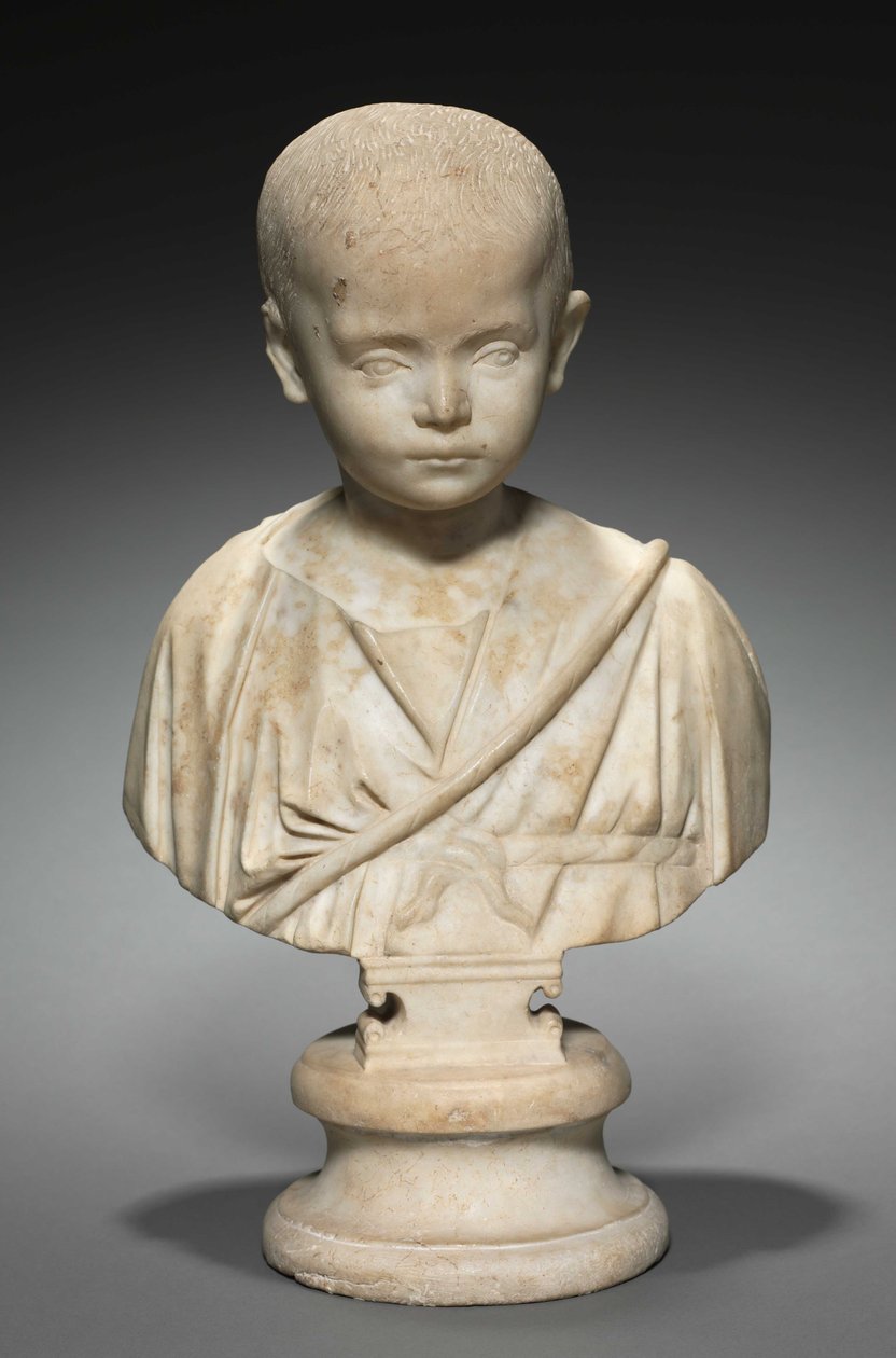 Portrétní poprsí dívky, c.250-275 od Roman Imperial Period