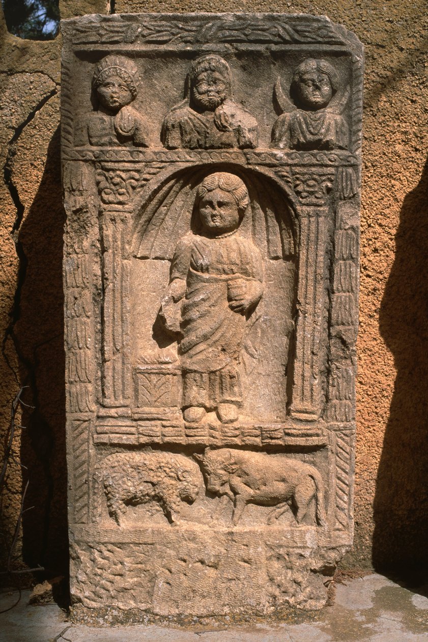 Stela, vrcholné císařské období (27 př. nl-395 n. l.) od Roman Imperial Period