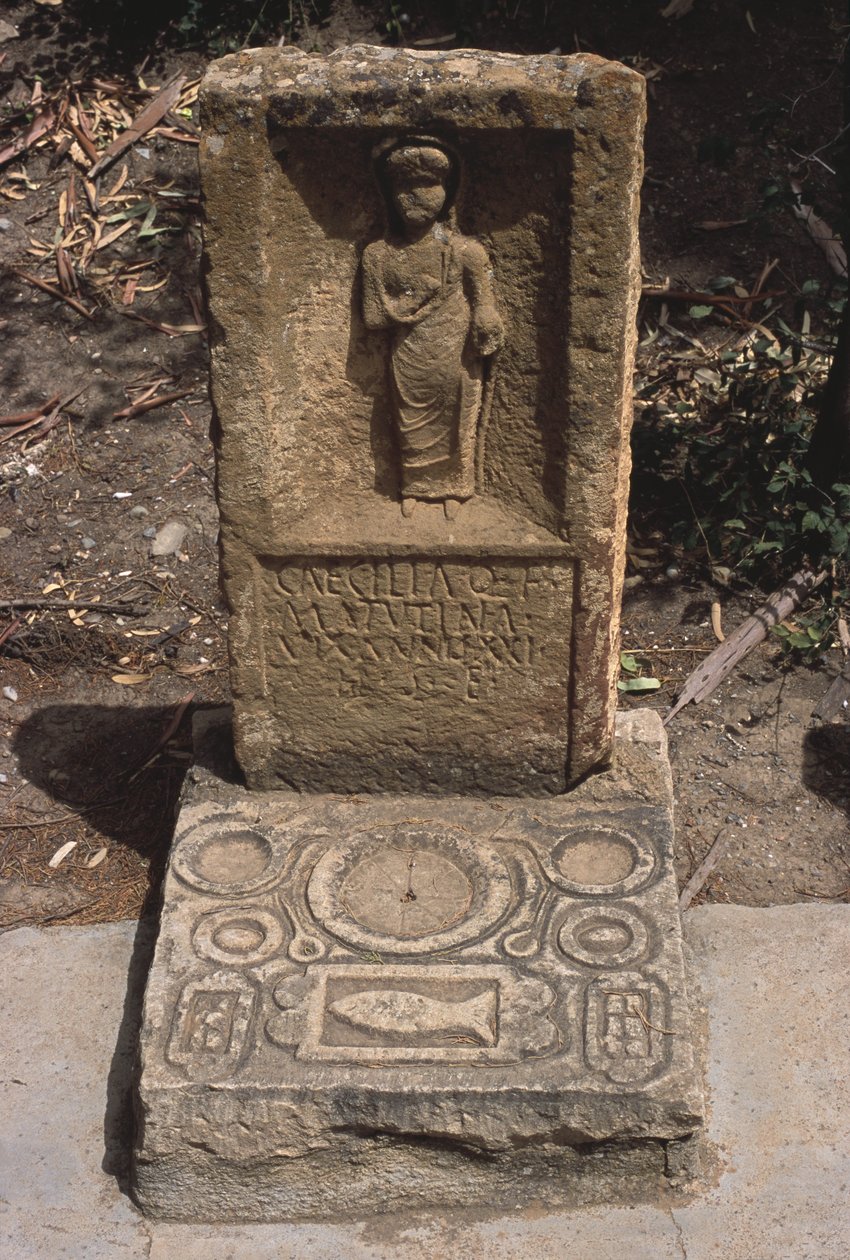 Stela, vrcholné císařské období (27 př. nl-395 n. l.) od Roman Imperial Period