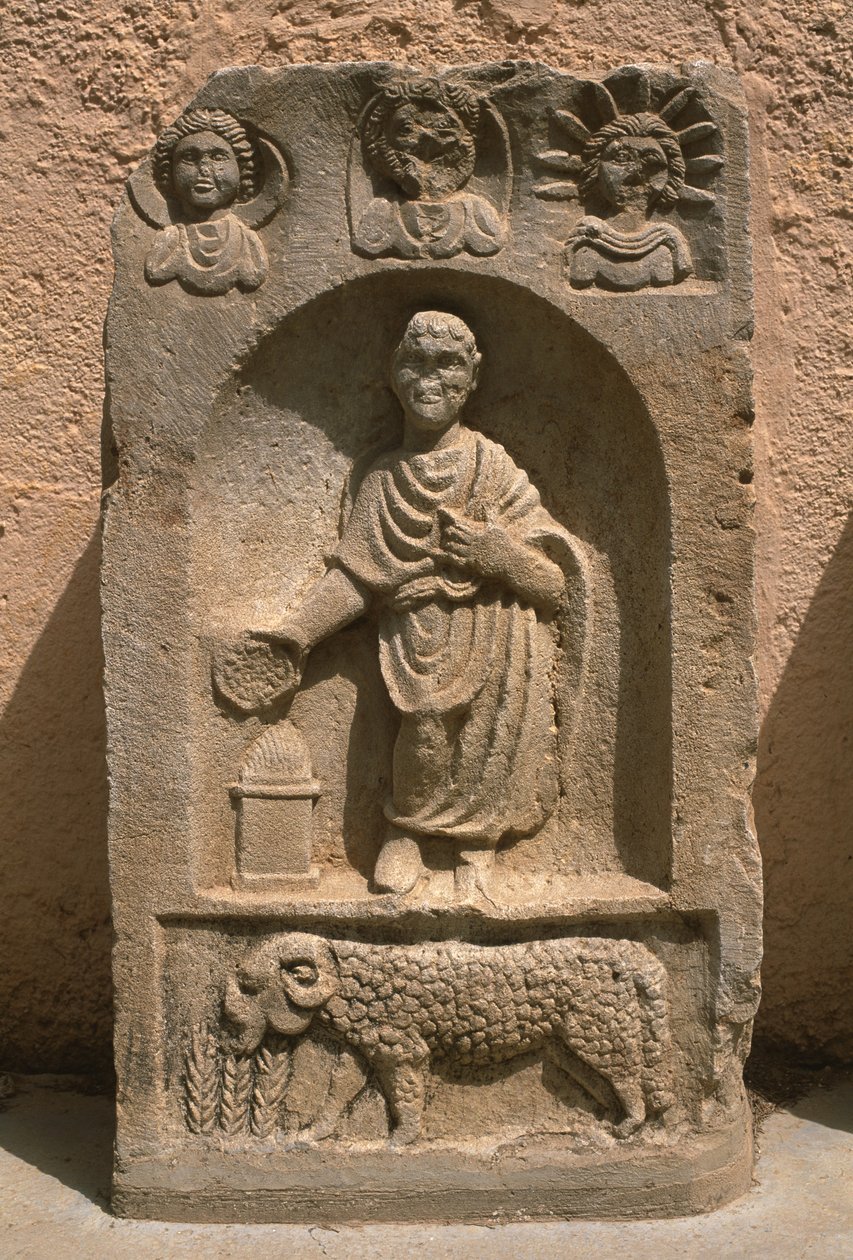 Stela, vrcholné císařské období (27 př. nl-395 n. l.) od Roman Imperial Period