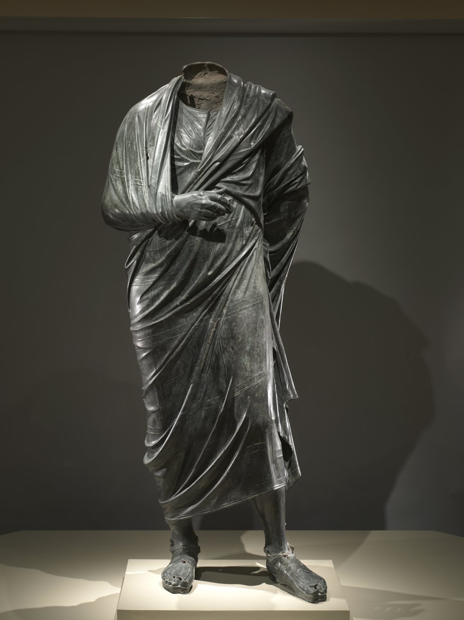Císař jako filozof, pravděpodobně Marcus Aurelius od Roman Imperial Period