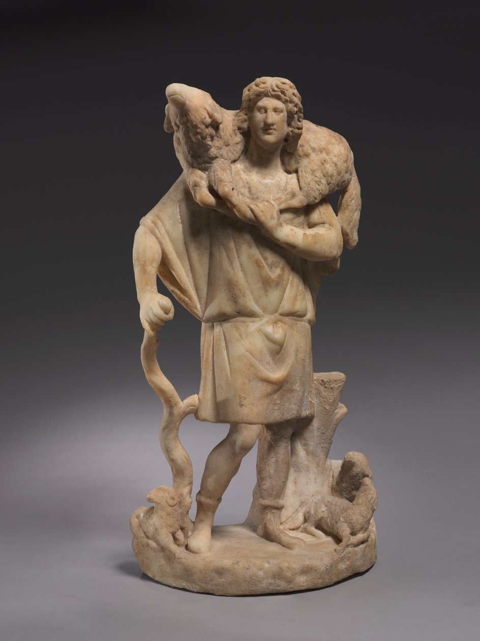 Dobrý pastýř, 280-290 od Roman Imperial Period