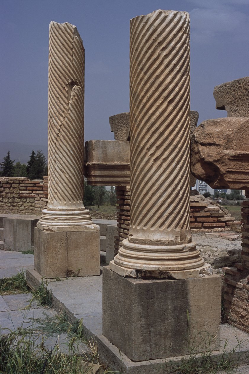 Pohled na knihovnu, cca 100 n. l., vrcholné císařské období (27 př. n. l.-395 n. l.) od Roman Imperial Period