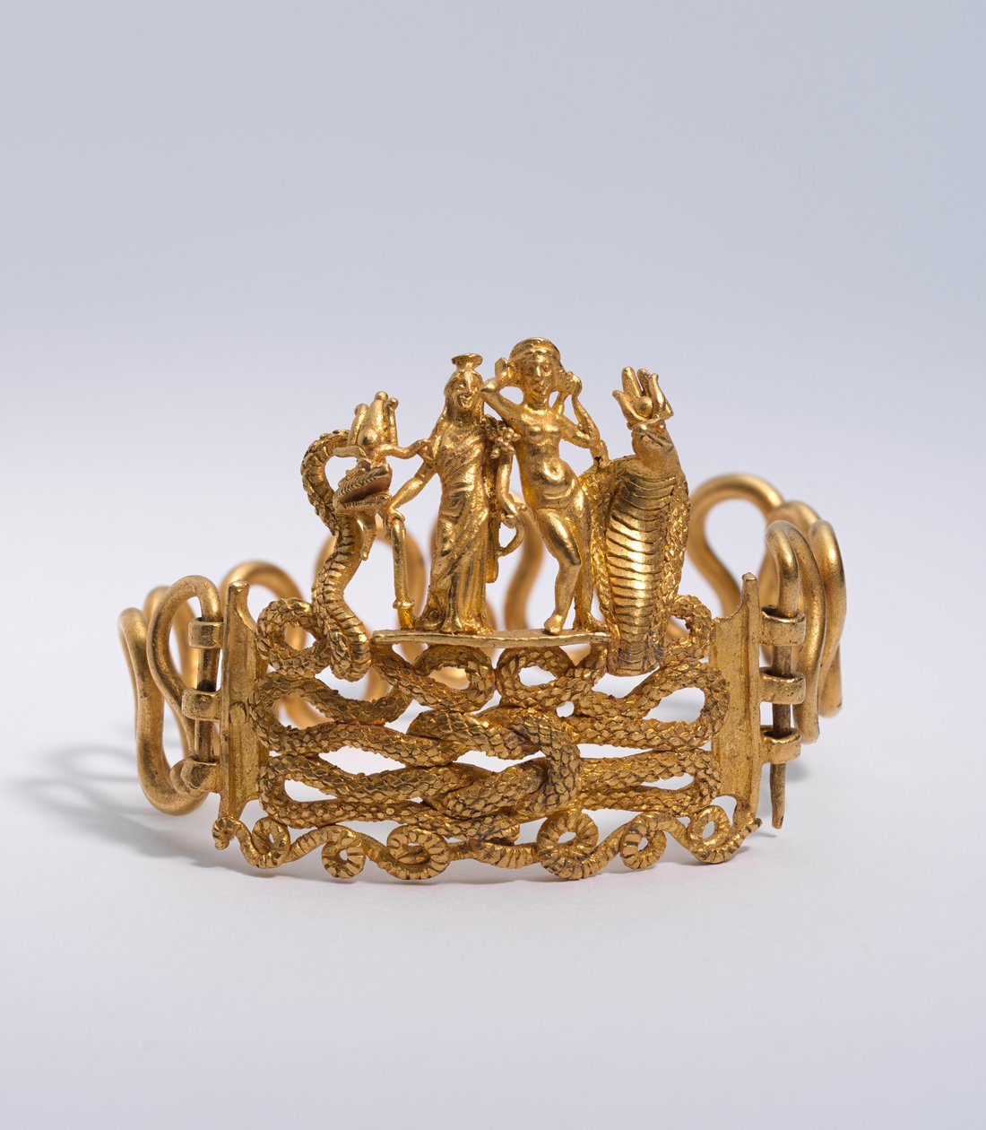 Náramek s Agathodaimonem, Isis-Tyche, Afroditou a Terenouthisem od Roman Period Egyptian