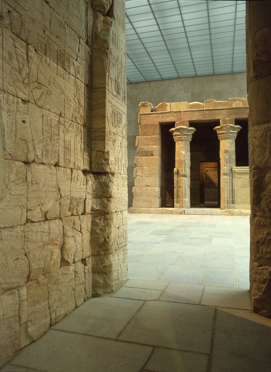 Dendurův chrám, cca 10 př. n. l. (liparský pískovec) od Roman Period Egyptian