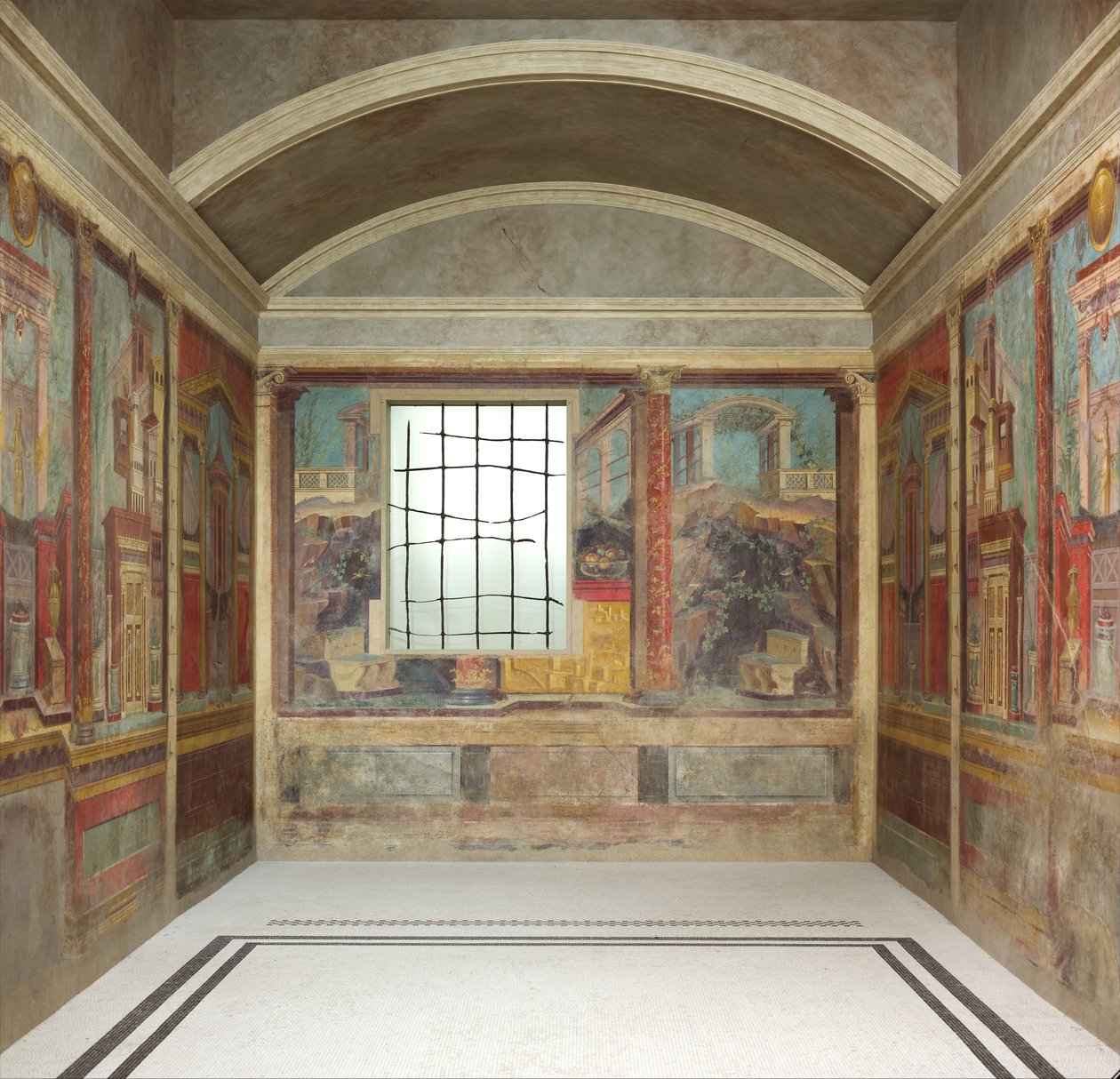 Cubiculum z vily v Boscoreale, cca 50-40 př.nl od Roman Republican Period