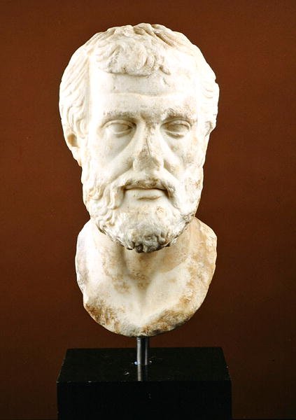 Řečník nebo filozof, asi 300 př. n. l. (mramor) od Roman Roman