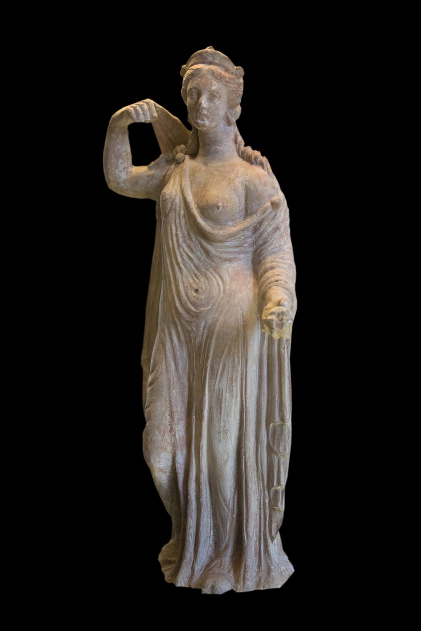 Umění Řecko Afrodita typu Genitrix (1. století n. l.) terakota od Roman Roman