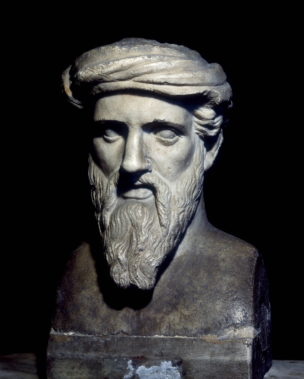 Busta Pythagoras (6. př. nl), Capitolini Museum, Řím. od Roman Roman