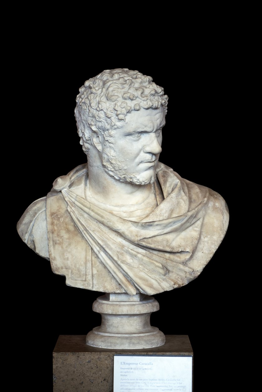 Caracalla (188 - 217 n. l.) mramor, římské umění od Roman Roman