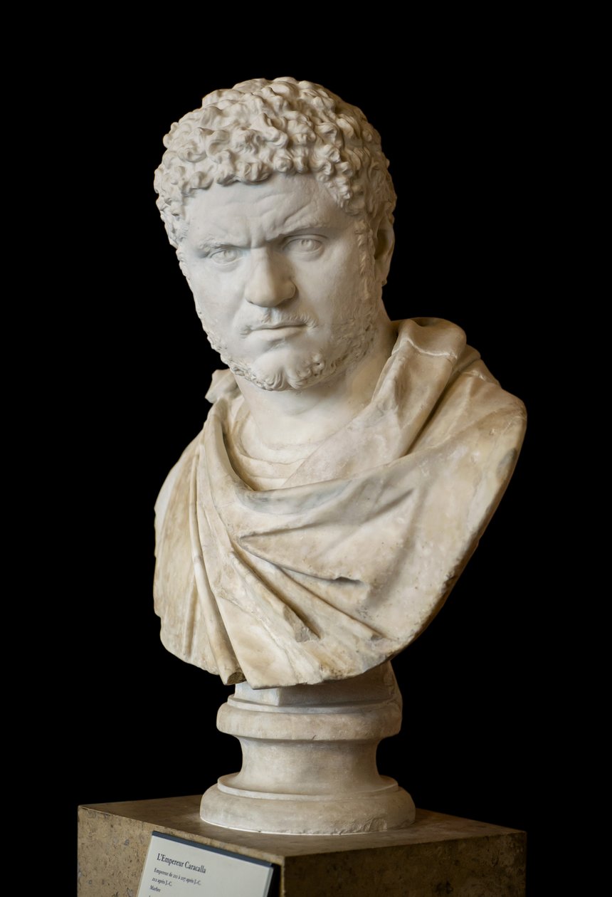 Caracalla (188 - 217 n. l.) mramor římské umění od Roman Roman